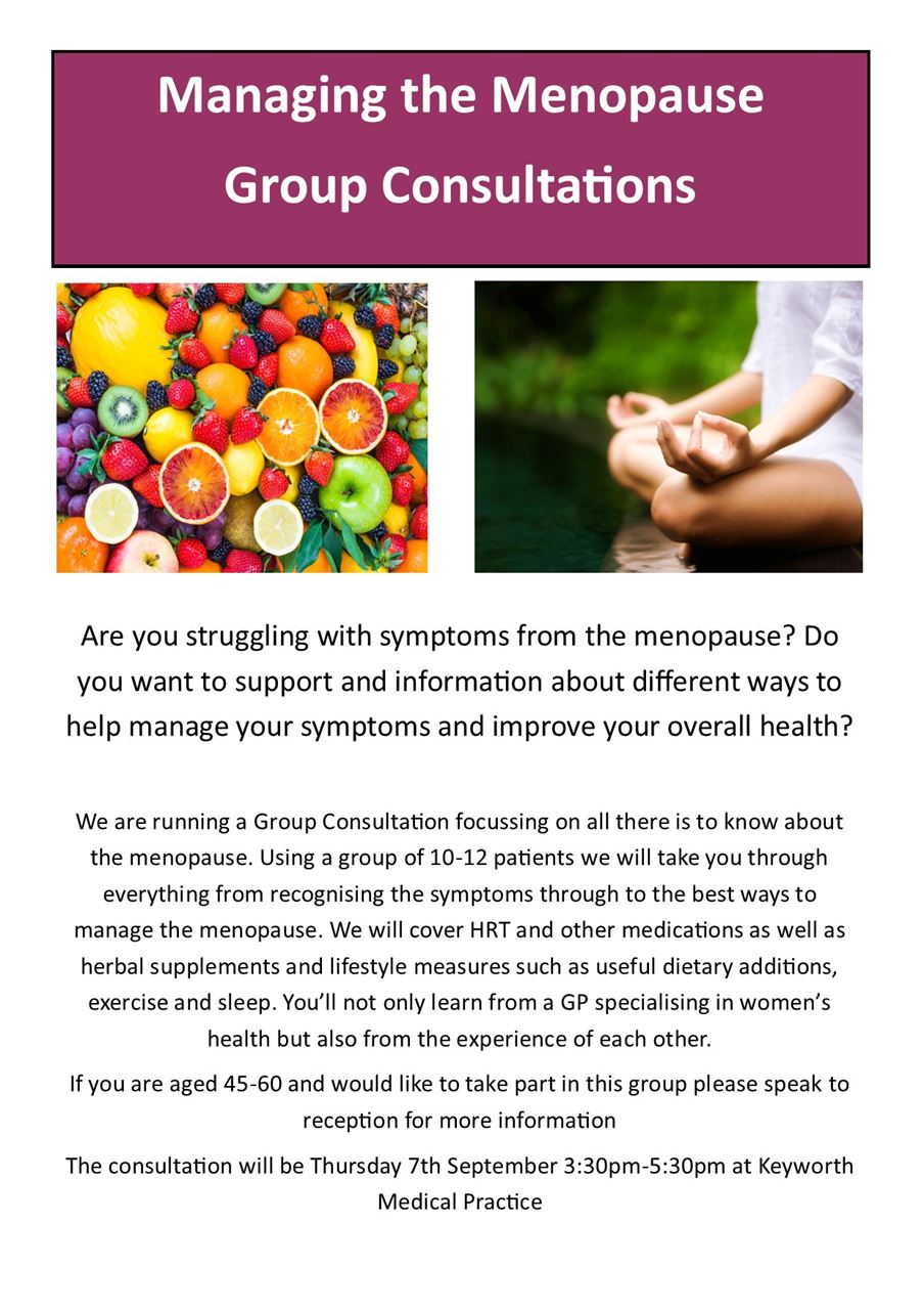 Menopause Consultation 